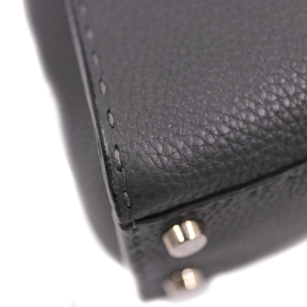 Fendi Peekaboo Selleria Leather Handbag 8BN290