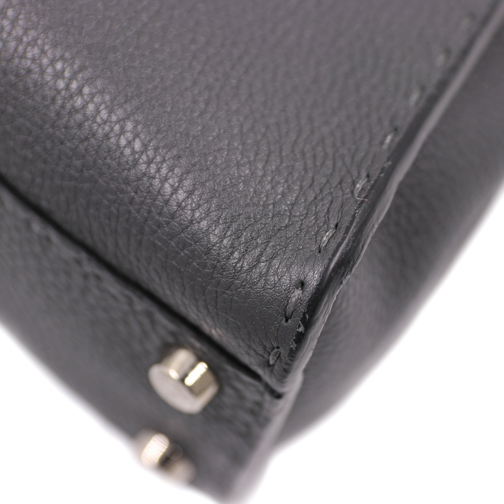 Fendi Peekaboo Selleria Leather Handbag 8BN290