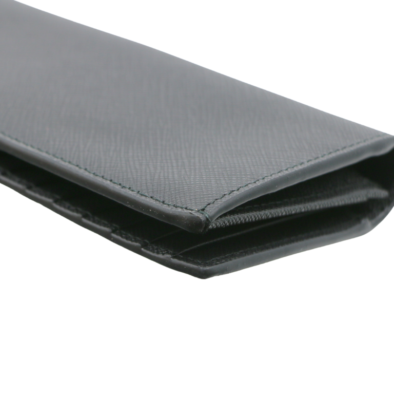 Prada Saffiano Long Folded Wallet