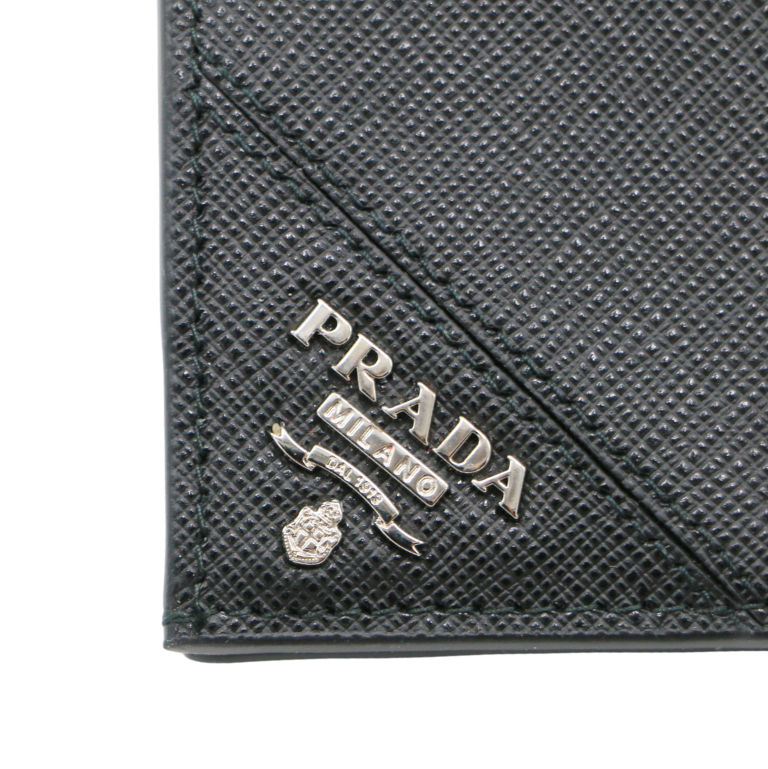 Prada Saffiano Long Folded Wallet