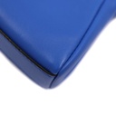 Fendi Blue Leather Micro Peekaboo Top Handle Bag