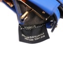 Fendi Blue Leather Micro Peekaboo Top Handle Bag