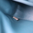 Chanel Lambskin Quilted Mini Rectangular Flap Green Blue