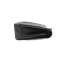 Chanel Classic Double Flap Caviar Jumbo Handbag Silver Hardware Black