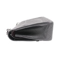 Chanel Classic Double Flap Caviar Jumbo Handbag Silver Hardware Black