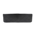 Chanel Classic Double Flap Caviar Jumbo Handbag Silver Hardware Black