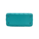 Christian Dior Lady Dior Cannage Leather 2 Way Handbag Green