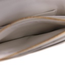 Christian Dior Cannage Caro Leather Chain Shoulder Bag White