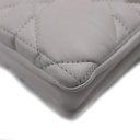 Christian Dior Cannage Caro Leather Chain Shoulder Bag White