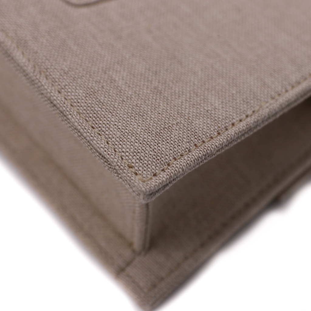 Jacquemus Le Bambino Long Handbag Beige White Denim Cream