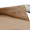 Christian Dior Technical Canvas Ribbon J'Adior Slingback Ballet Flats Beige 37