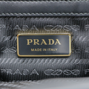 Prada Soft Leather Small Tote Bag Black