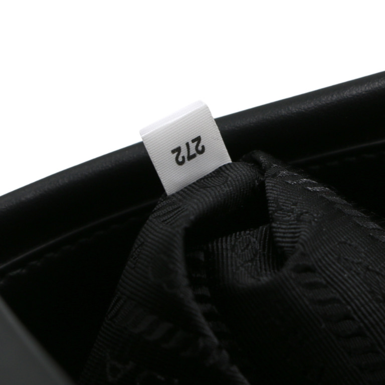 Prada Soft Leather Small Tote Bag Black