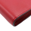 Gucci  Calfskin GG Marmont Chain Wallet Red