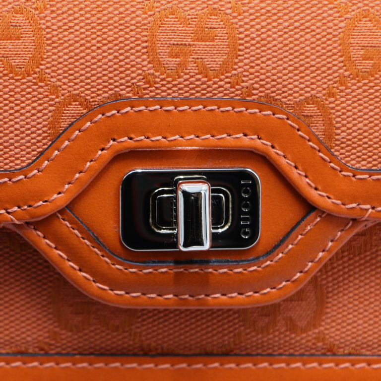 Gucci Luce Mini Shoulder Bag Orange790038