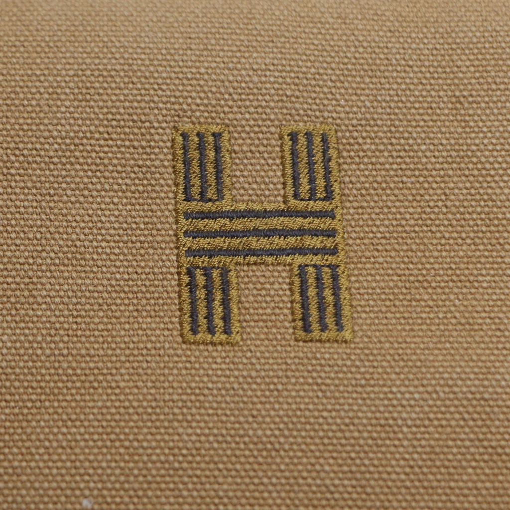 Hermes Canvas Large Bride-A-Brac Pouch