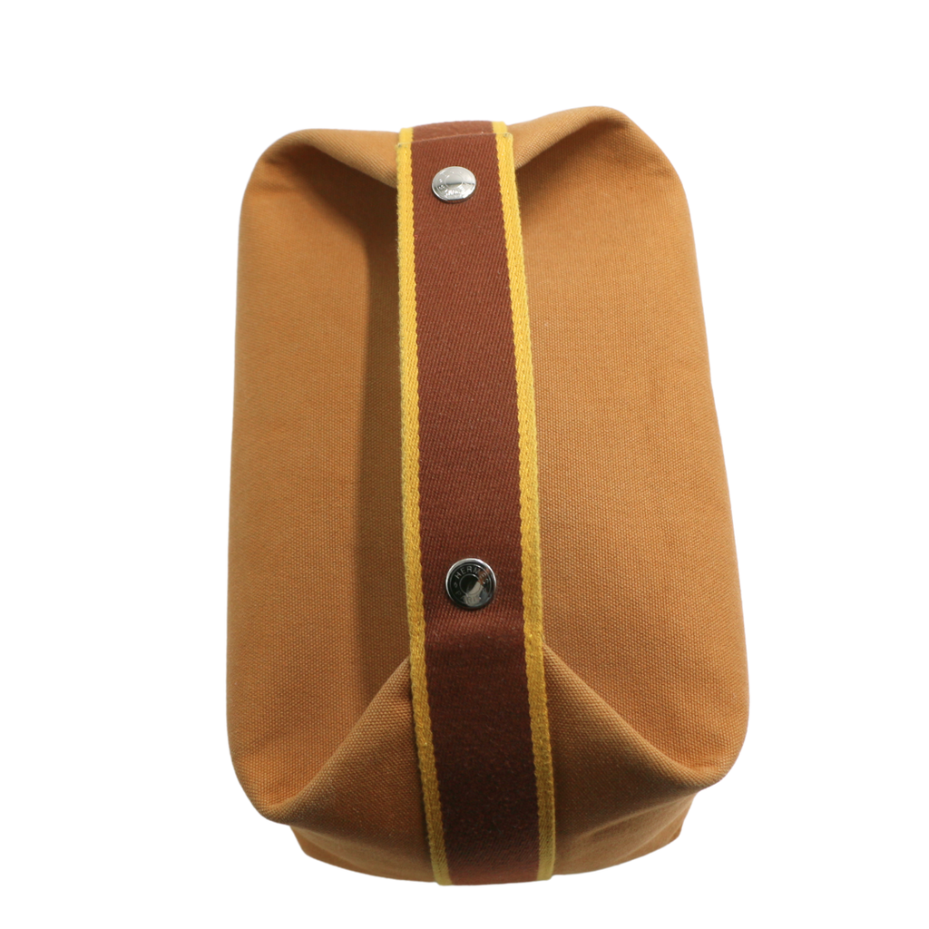 Hermes Canvas Large Bride-A-Brac Pouch