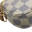 Louis Vuitton Mini Pochette Accessories Damier Azur Ebene