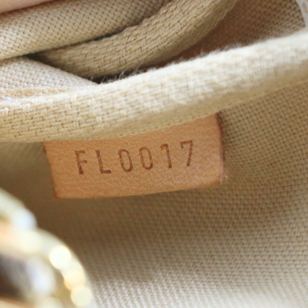 Louis Vuitton Mini Pochette Accessories Damier Azur Ebene