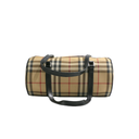 Burberry House Check Coated Canvas Duffel Bag
