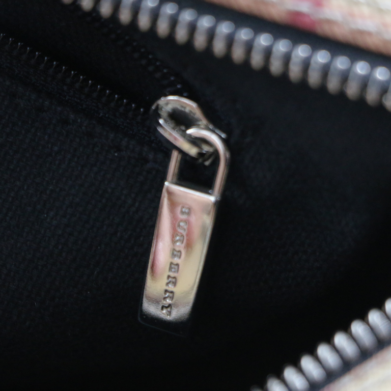 Burberry House Check Coated Canvas Duffel Bag