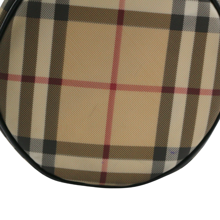 Burberry House Check Coated Canvas Duffel Bag