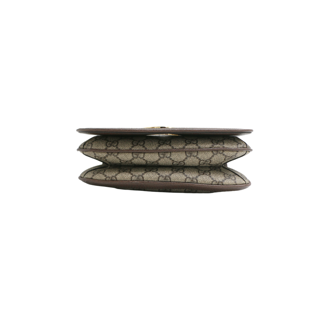 Gucci Mini Blondie GG Supreme Canvas Belt Bag Beige 703807