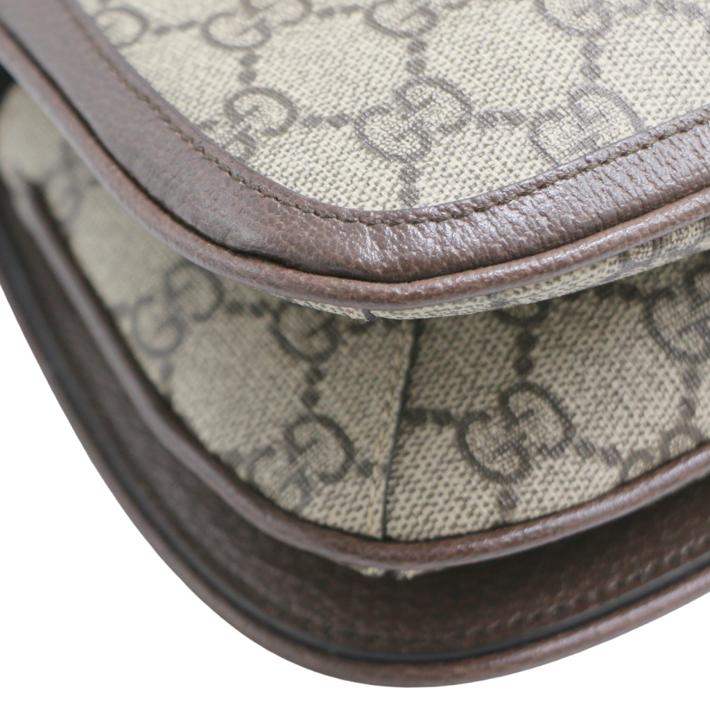 Gucci Mini Blondie GG Supreme Canvas Belt Bag Beige 703807