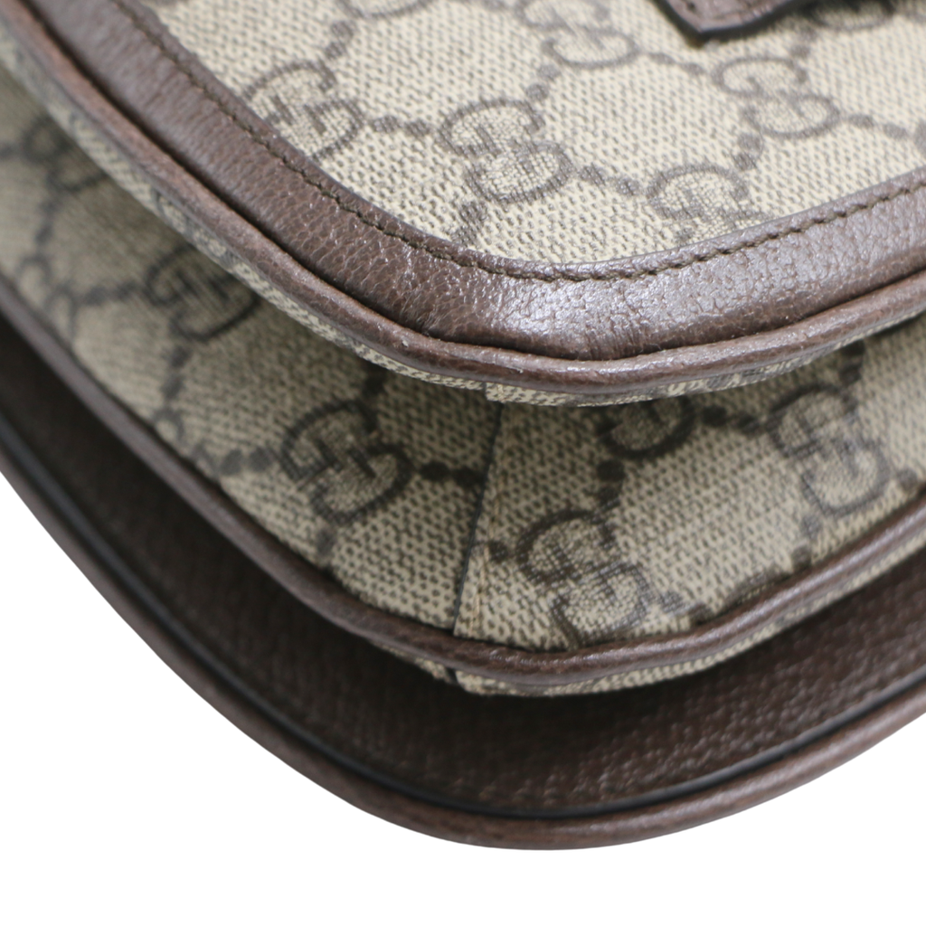 Gucci Mini Blondie GG Supreme Canvas Belt Bag Beige 703807