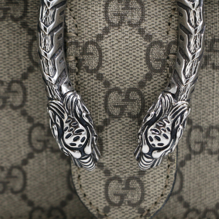 Gucci GG Supreme Monogram Small Dionysus Shoulder Bag\