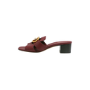 Christian Dior J'Adior Slingback Pump Ruby Red Technical Fabric In Size 37