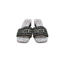 Christian Dior Canvas Jardin Botanique Embroidered J'Adoir Slingback Size 36 1/2