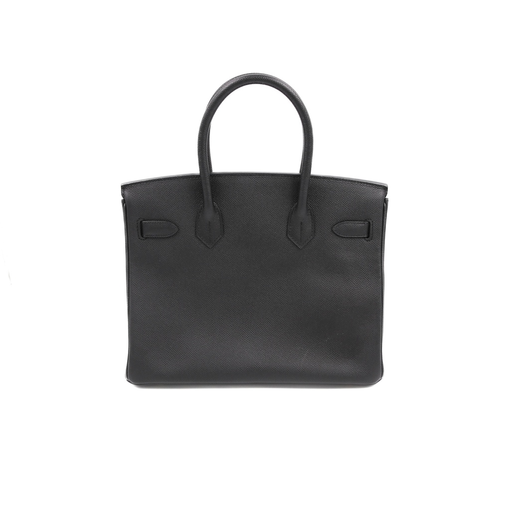 Hermes Birkin 30 Epsom Leather Black Year 2019