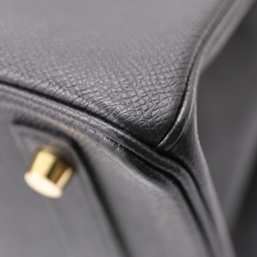 Hermes Birkin 30 Epsom Leather Black Year 2019