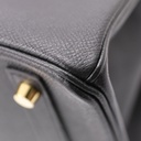 Hermes Birkin 30 Epsom Leather Black Year 2019