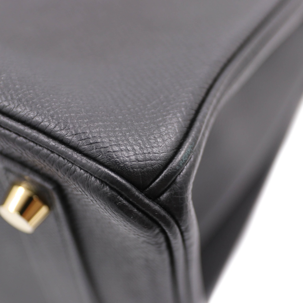 Hermes Birkin 30 Epsom Leather Black Year 2019