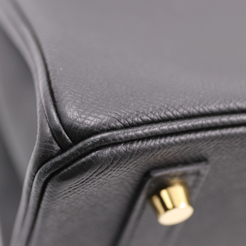 Hermes Birkin 30 Epsom Leather Black Year 2019