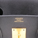 Hermes Birkin 30 Epsom Leather Black Year 2019