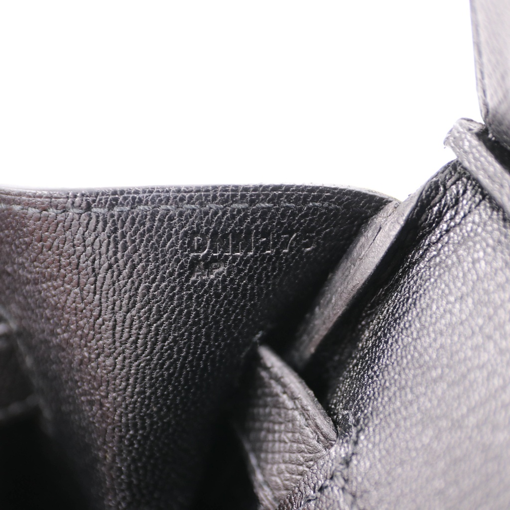 Hermes Birkin 30 Epsom Leather Black Year 2019