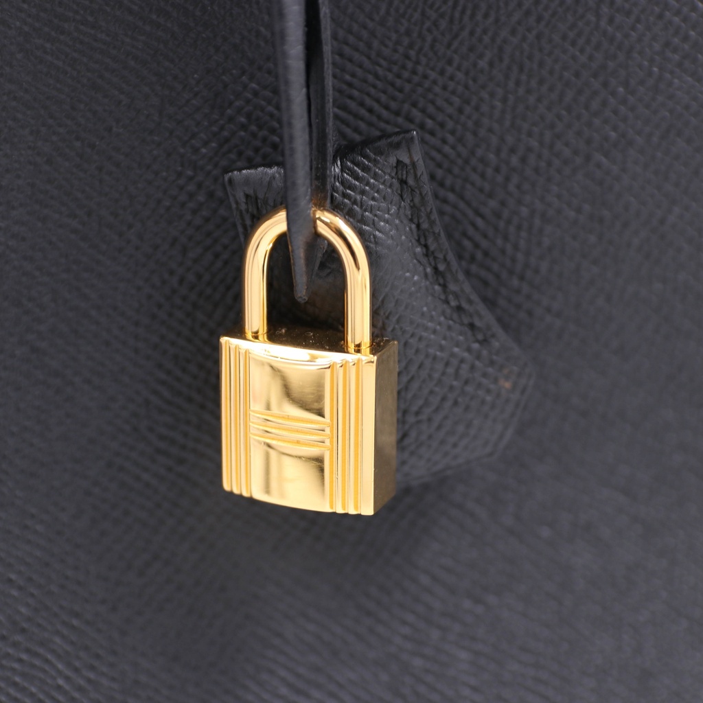 Hermes Birkin 30 Epsom Leather Black Year 2019