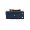 Gucci Bamboo Diana Leather Handbag Navy Blue 702732
