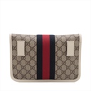 Gucci GG Supreme Belt Bag White 674081