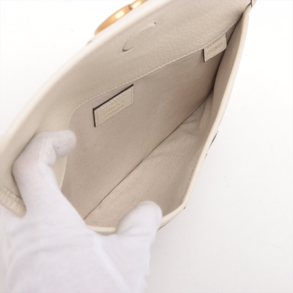 Gucci GG Supreme Belt Bag White 674081