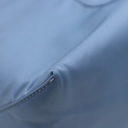 Prada Cobalto Tessuto Nylon and Saffiano Leather Tote Bag Light Blue