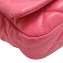 Chanel Pink Quilted Lambskin Leather Chanel 19 Waist Bag 