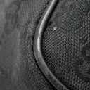 Gucci GG Canvas Leather Accessory Pouch Bag 07198