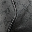 Gucci GG Canvas Leather Accessory Pouch Bag 07198