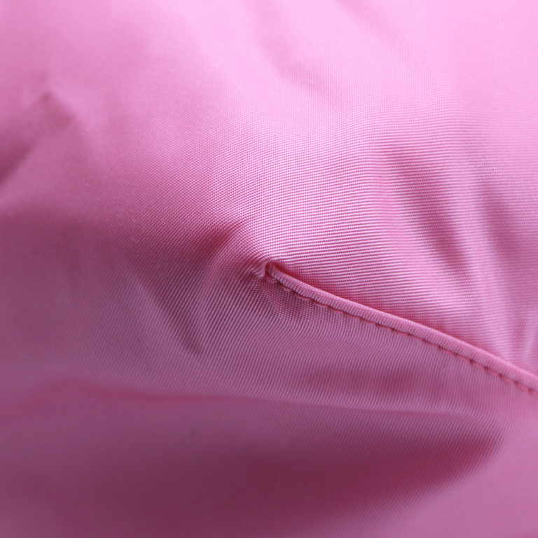 Prada Tessuto Nylon Saffiano Shopping Tote Begonia