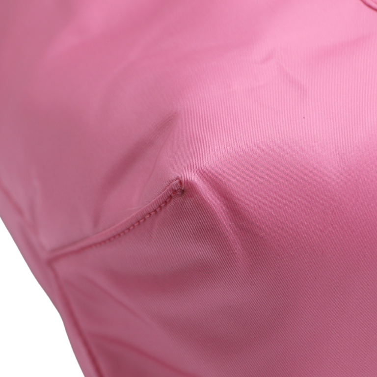 Prada Tessuto Nylon Saffiano Shopping Tote Begonia