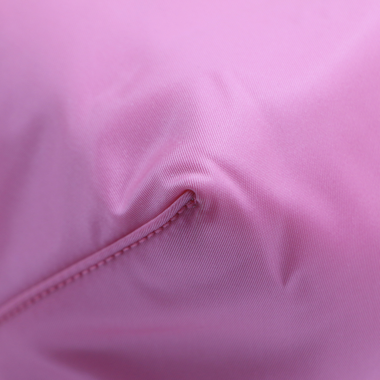 Prada Tessuto Nylon Saffiano Shopping Tote Begonia